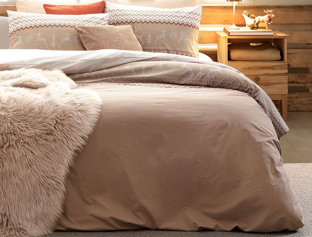 Комплект постельного белья двуспальный Manchot Printed Ranforce 160x200 см, хлопок