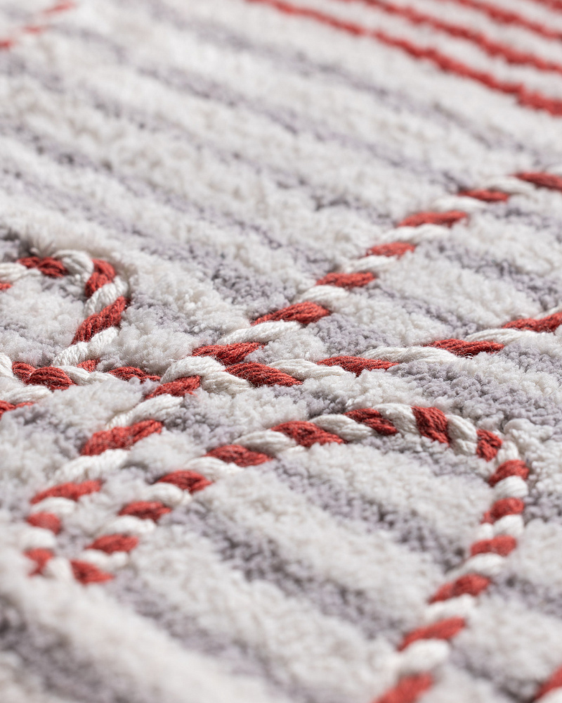 Коврик для ванной Fleuramour рождественский 50x80 см, - хлопок