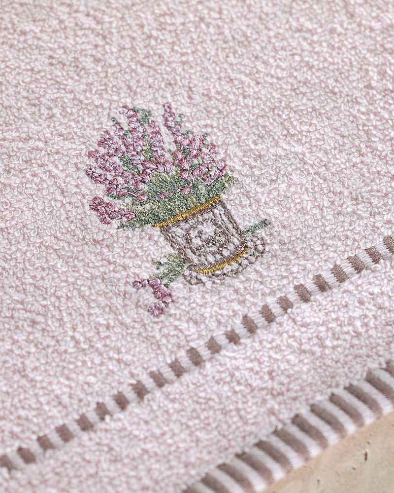 Комплект полотенец для рук Curtıce из 2 шт., 30x45 см. - розовый