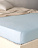 Изображение товара Двуспальная простыня Belle на резинке 200x220 см. - кремовый
