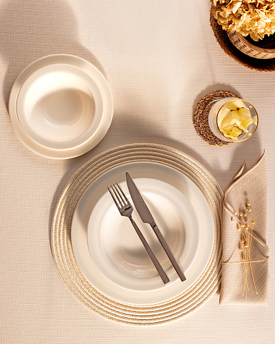 Столовый сервиз Lucinda из 24 предметов, фарфор