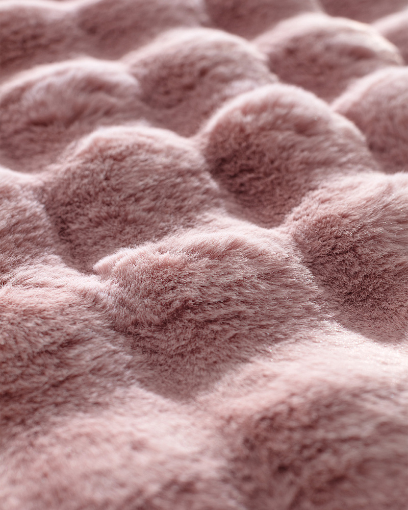 Покрывало-дорожка  Wissale 60x240 см, розовое