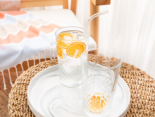 Набор стеклянных стаканов для напитков Calisto из 4 шт., 510 мл