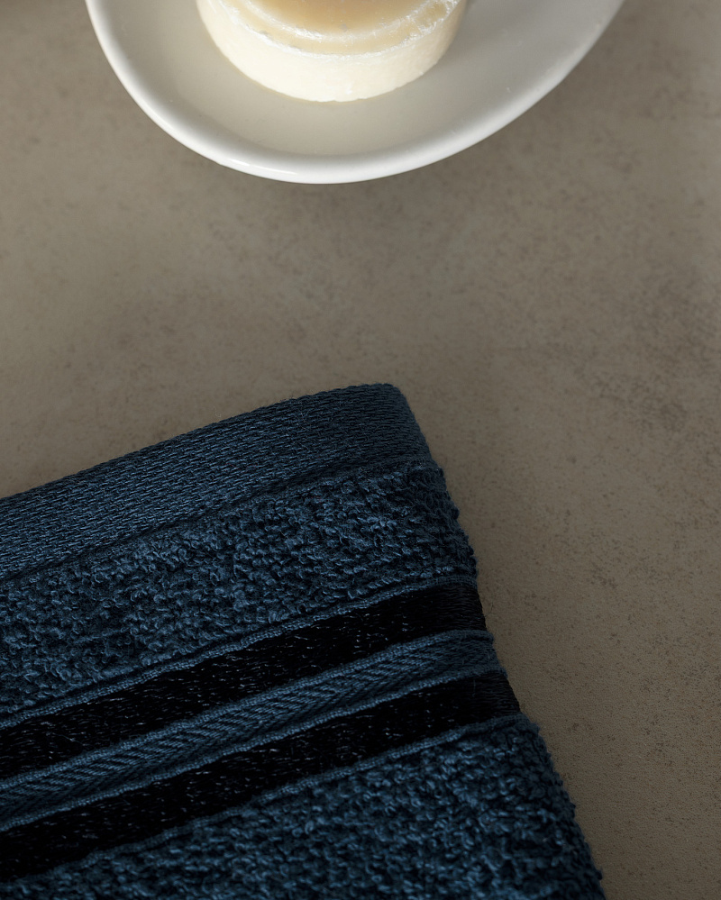 Набор полотенце для рук Maynor из 2 шт., 30x45 см. - темно-синий