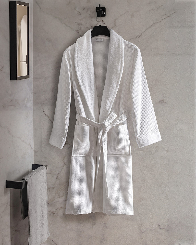 Халат унисекс Riz Hotel Collection L-XL р. - белый.