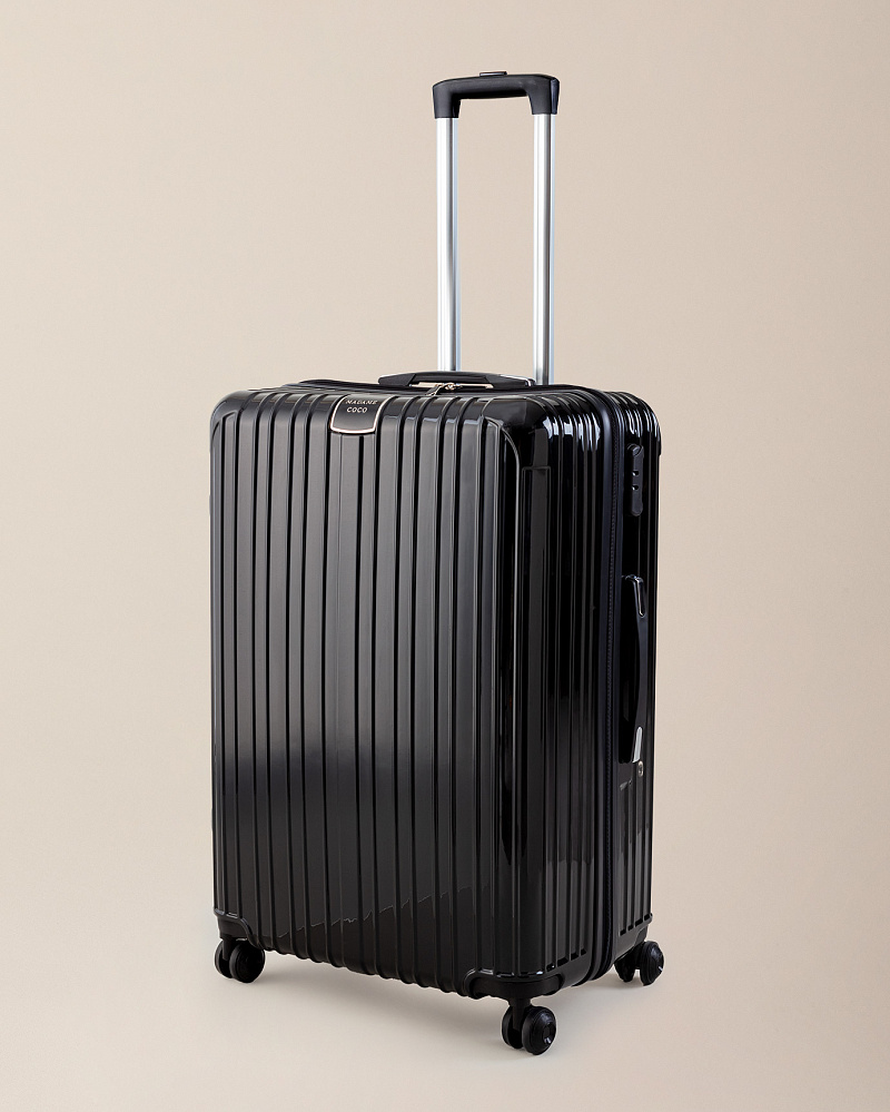 Чемодан Chest размера M, 3,24 кг.  - черный