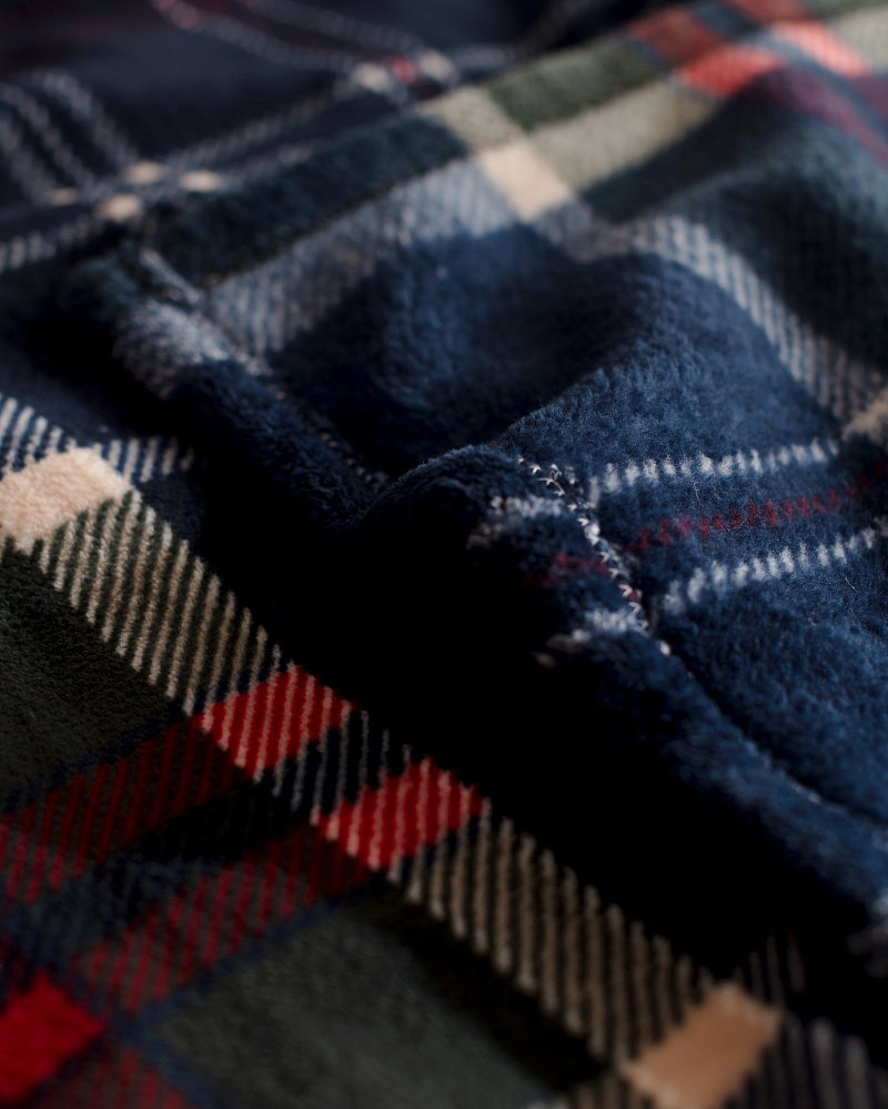 Покрывало полутораспальное Tignes 200x220 см. - темно-синее