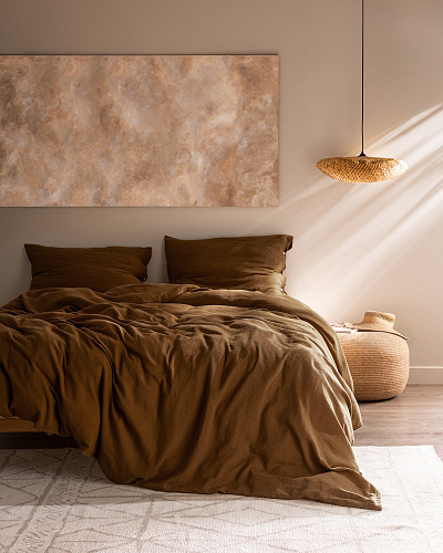 Комплект постельного белья двуспальный Marla Muslin 160x200 см, хлопок