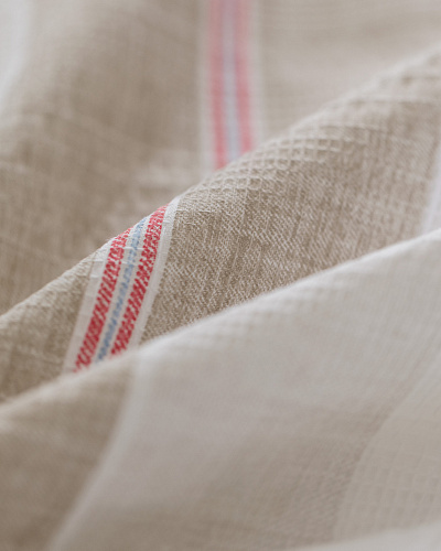 Комплект постельного белья полутораспальный Henri с вафельным покрывалом 160x240 см, - хлопок, лиоцелл