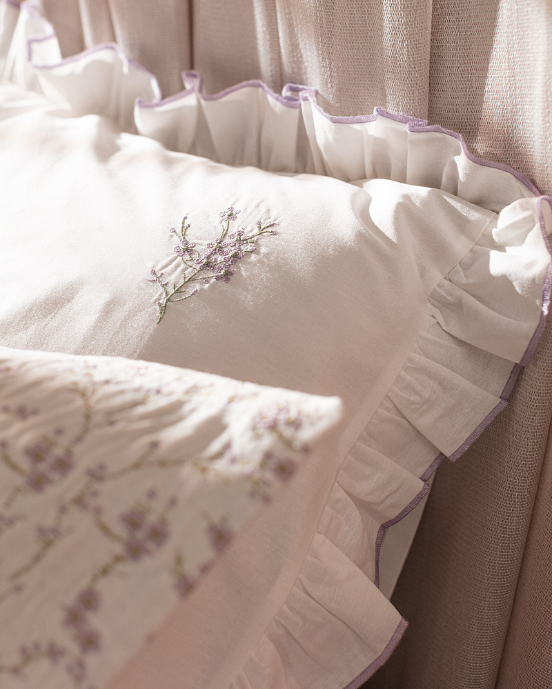 Комплект постельного белья двуспальный 240x260 см, - хлопок, полиэстер