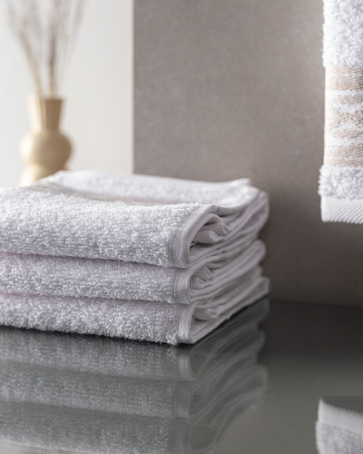 Набор полотенец для рук Daine из 4 шт., 30x45 см. - белый