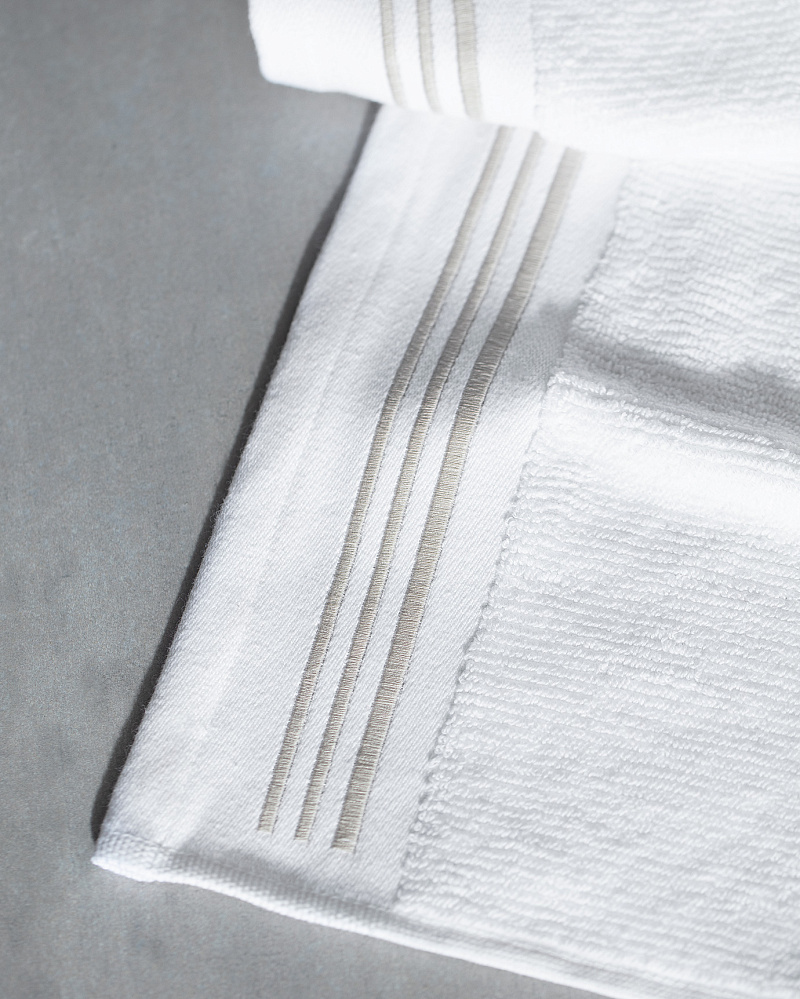 Набор полотенец Delron Luxury Collection 50x90 см, 80x160 см, хлопок