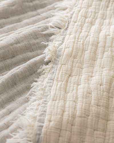 Покрывало двуспальное Grania 220x240 см, - бежевое