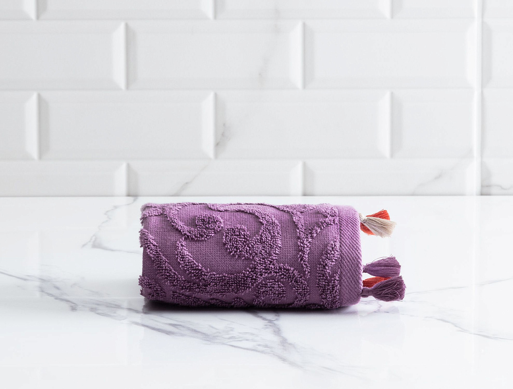 Полотенце для рук Giverny 30x40см - сливовое