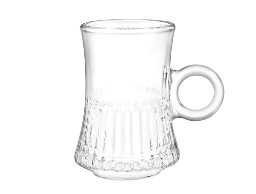 Набор чайных кружек Torce из 4 шт., 115 мл. - прозрачный