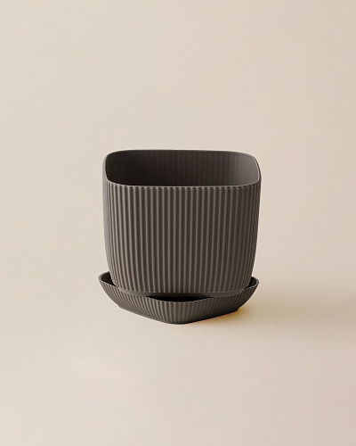 Горшок для цветов Abella 1800 мл. - коричневый