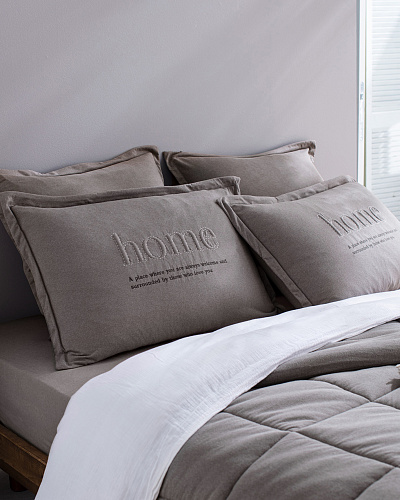 Комплект постельного белья двуспальный Bobigny с одеялом-покрывалом 160x200 см