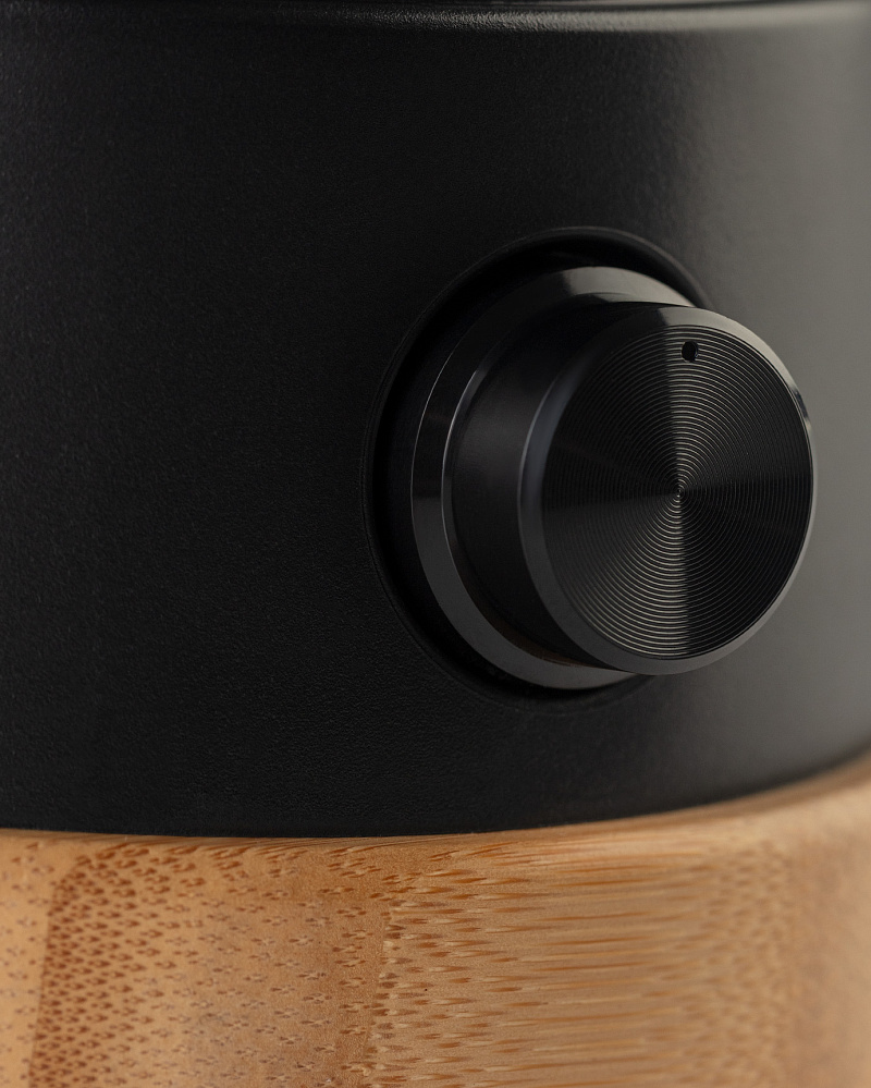 Светильник Klina Touch с ручкой 12x30,5 см, - пластик, бамбук, металл