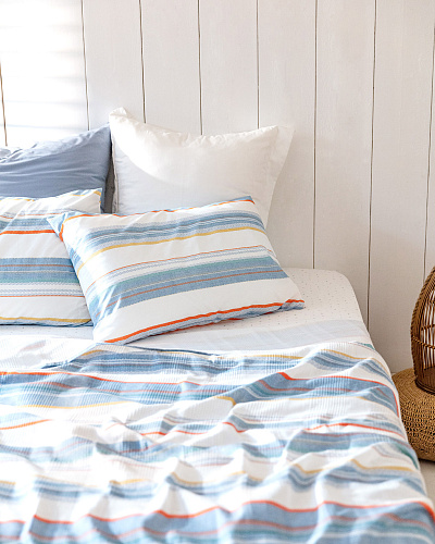 Комплект постельного белья двуспальный Aimon с покрывалом 240x260 см, хлопок