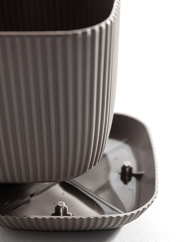 Горшок для цветов Abella 670 мл. - коричневый