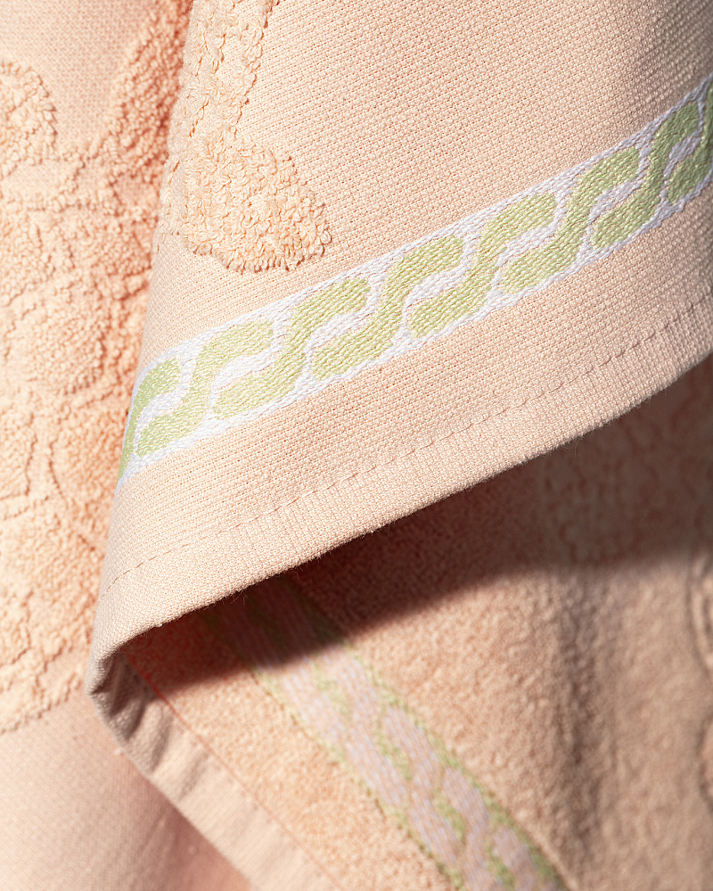 Полотенце для лица Rochelle 50x70 см. - персиковое