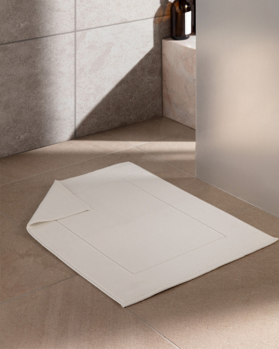 Полотенце для ног Stripe 50x70см - белое