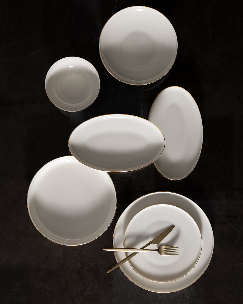 Столовый сервиз Mirage из 27 предметов, new bone фарфор