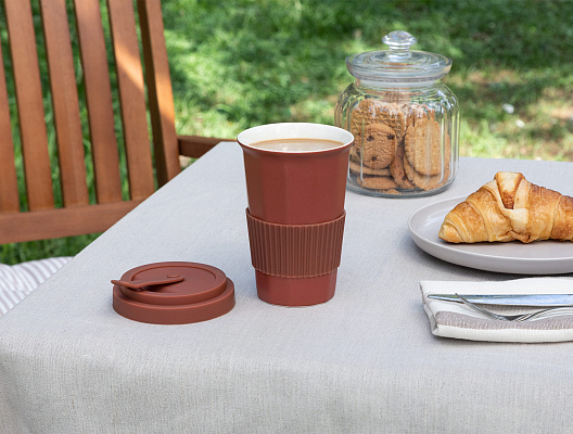 Кружка Grand 200 мл. - коричневый