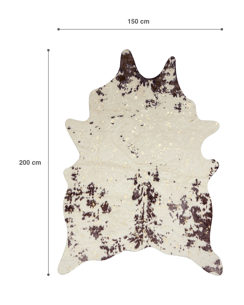 Коврик плюшевый Aleon 150x200 см. - хлопок