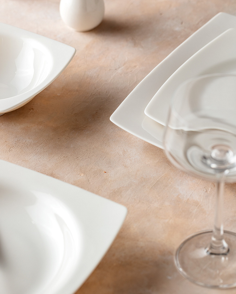 Столовый сервиз Nova из 24 предметов, фарфор