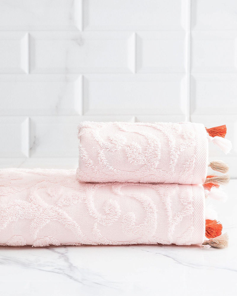 Полотенце для рук Giverny 30x40см - пудровое