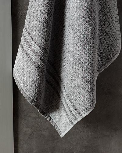 Банное полотенце Alissa 70x140 см. - серое
