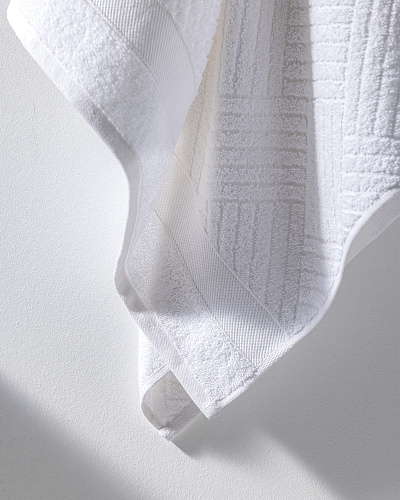 Банное полотенце Etienne 70x140 см. - белое