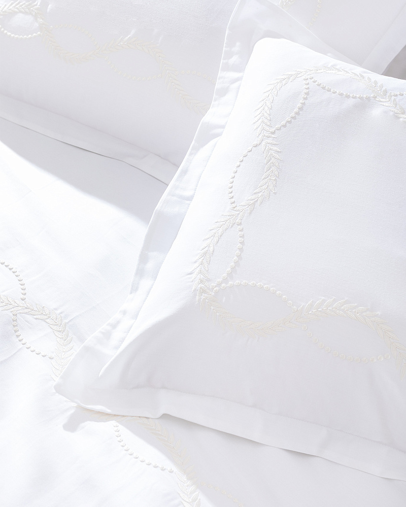 Комплект постельного белья двуспальный Marguerite с 2 пододеяльниками и 4 наволочками 240x260 см, хлопок