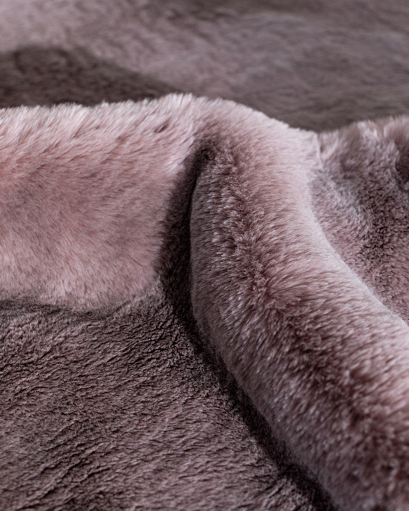 Плюшевый коврик Armend 90x150 см. - пудровый