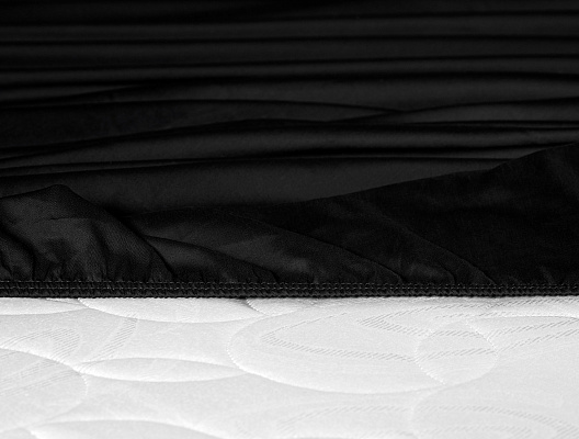 Простыня односпальная на резинке Ciel 100x200 см, - хлопок