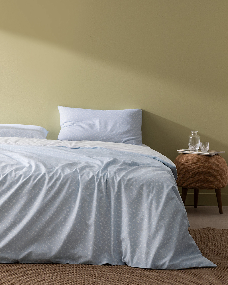 Комплект постельного белья двуспальный Marlie с 2 пододеяльниками 240x260 см, хлопок