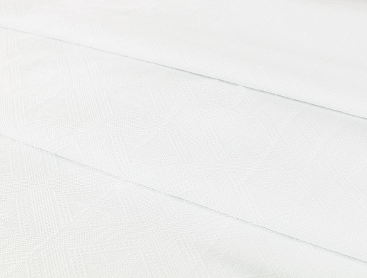 Покрывало двуспальное Nathan 240x260 см. - белое