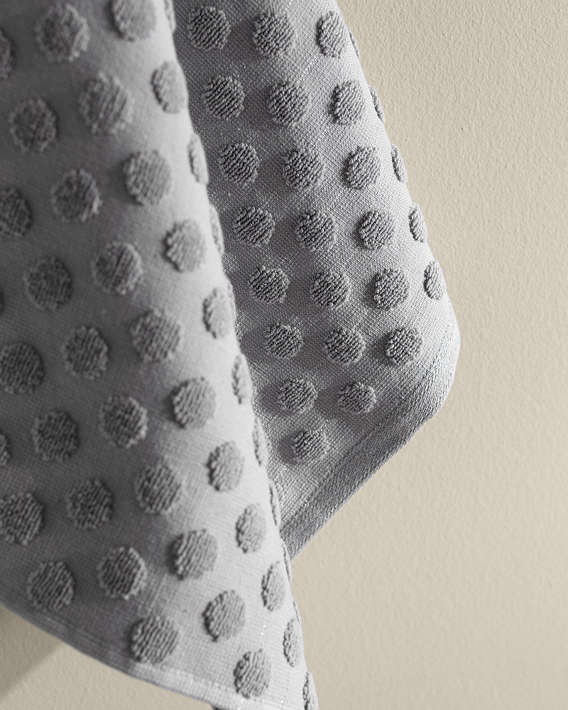 Полотенце для лица Puanty 50x76 см. - светло-серое