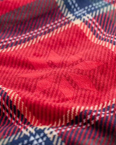 Плед Delit Welsoft с принтом 150x220 см. - красный