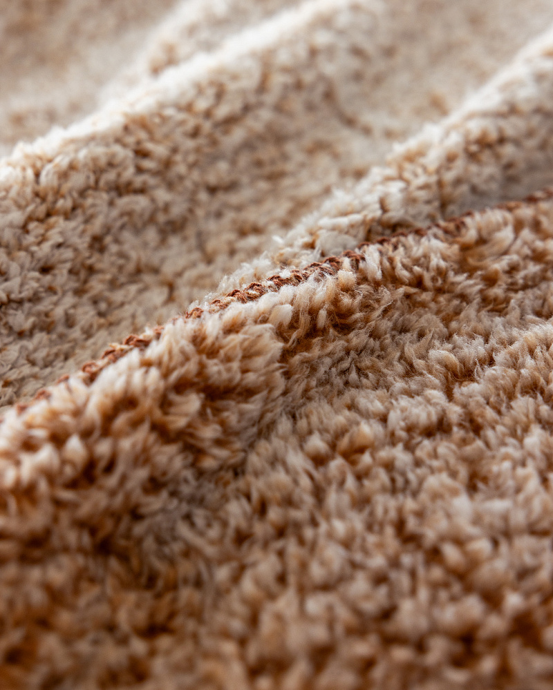 Покрывало полуторасплаьное Nord 200x220 см. - темно-оранжевое