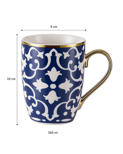 Кружка Karmen 360 мл, фарфор