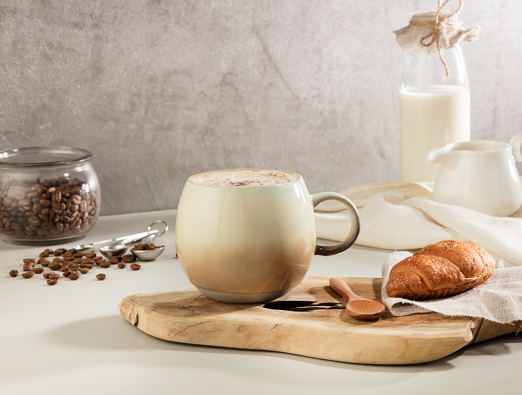 Керамическая кружка Bel Orlena 475мл - Бежевый