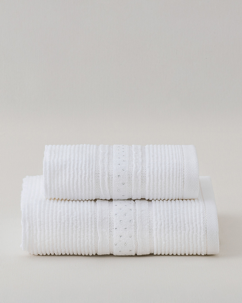 Полотенце для лица Alice 50x80 см. - белое