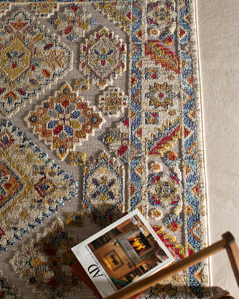 Ковер Creves 160x230 см. - разноцветный