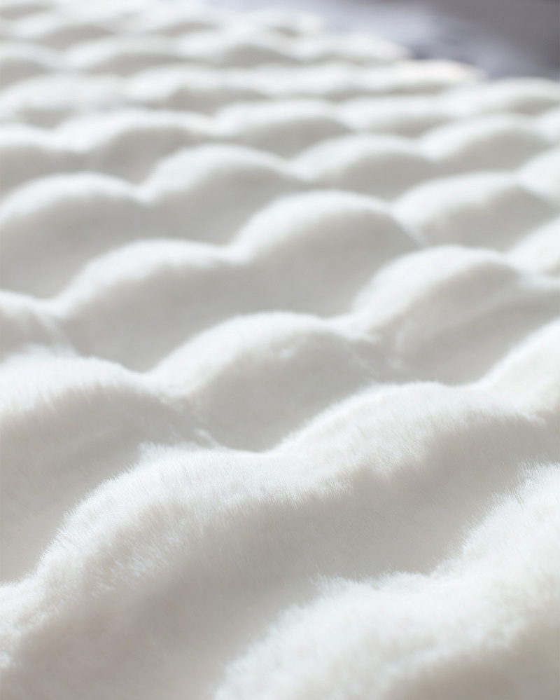 Покрывало-дорожка  Wissale 60x240 см, белое