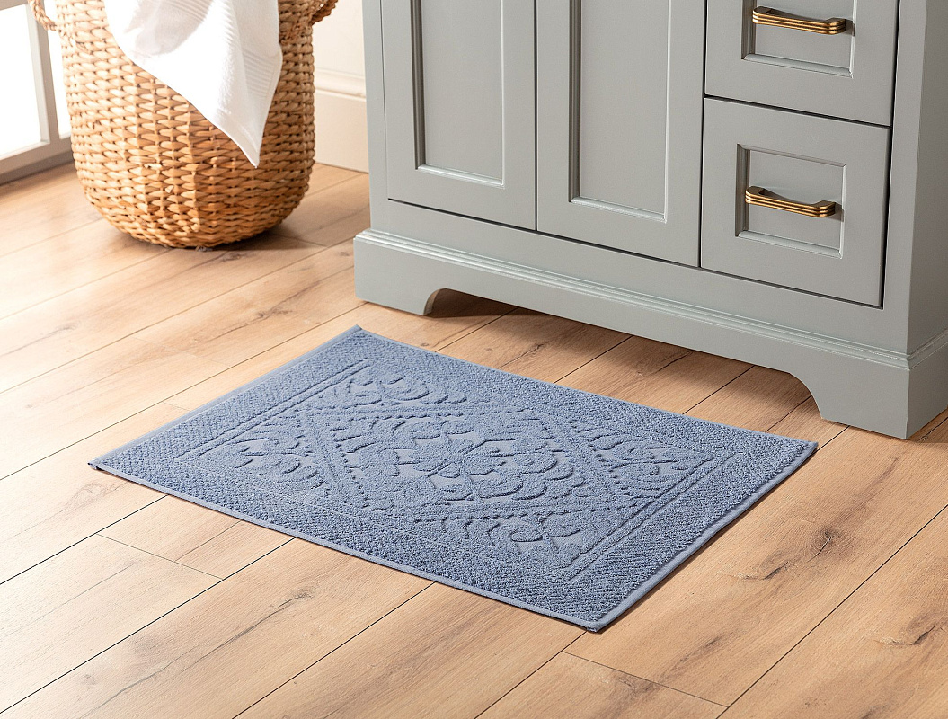 Полотенце для ног Mathilda 50x70см - синее