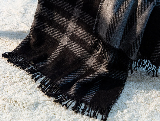 Плед Katriane 130х170 см.  - антрацитовый