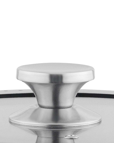 Кастрюля Raye с крышкой 18x11,5 см. - нержавеющая сталь