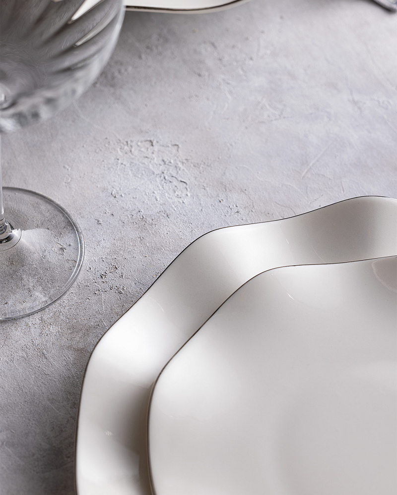 Столовый сервиз Manarolo из 24 предметов, фарфор